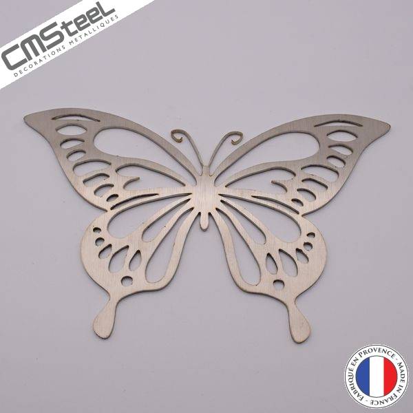 12 Pièces Lot 3D Stickers Papillon Effet Métallique OR DORE Ref:GB  Décoration murale