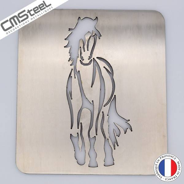 Dessous de plat personnalisé en métal