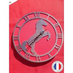 Horloge Cheval cabré