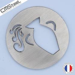 Dessous de Verre Verseau