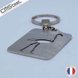 Porte Clés Flamant Rose