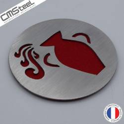 Dessous de Verre Verseau