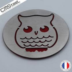 Dessous de Verre Chouette