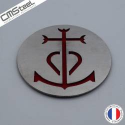 Dessous de Verre Croix de Camargue