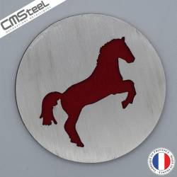Dessous de Verre Cheval Cabré