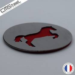 Dessous de Verre Cheval Cabré