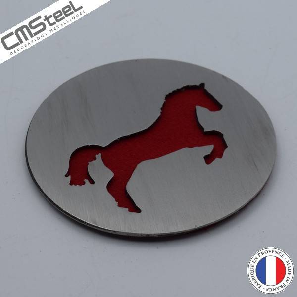 Dessous de Verre Cheval Cabré