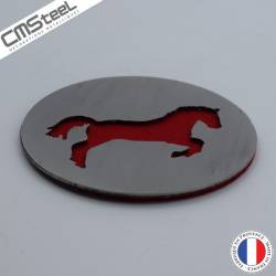 Dessous de Verre Cheval Cabré
