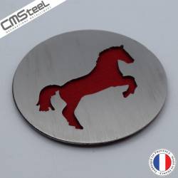 Dessous de Verre Cheval Cabré