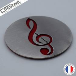 Dessous de Verre Clé de Sol