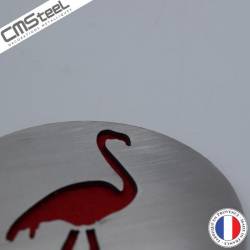 Dessous de Verre Flamant Rose