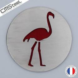 Dessous de Verre Flamant Rose