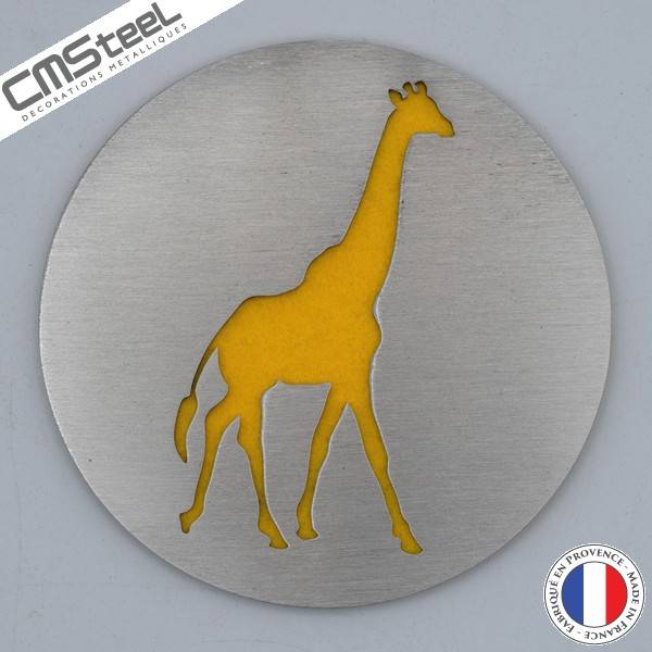 Dessous de Verre Girafe