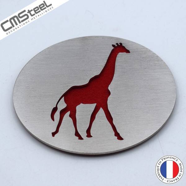 Dessous de Verre Girafe