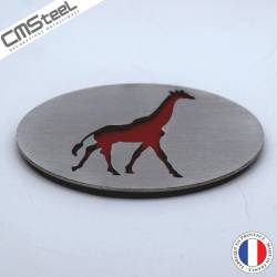 Dessous de Verre Girafe