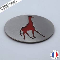 Dessous de Verre Girafe