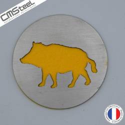 Dessous de Verre Sanglier