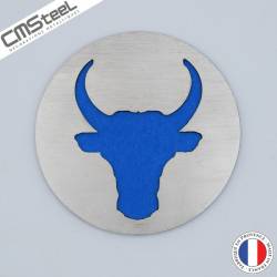 Dessous de Verre Tête de Taureau