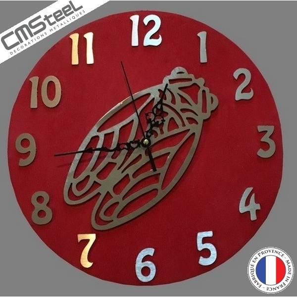 Horloge Cigale