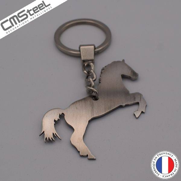 Porte-clés Cheval En Métal – Pendentif Léger, Design Esthétique, Pour Sac à Dos, Clés, Décoration