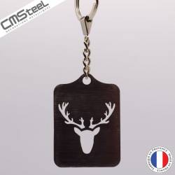 Porte clés Tête de Cerf