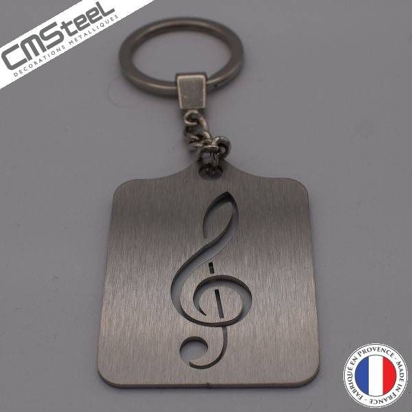 Porte clés Clé de sol Porte clés Clé de sol