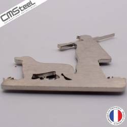 Magnet Chasseur + chien