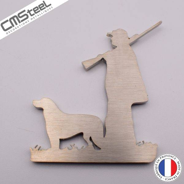 Magnet Chasseur + chien